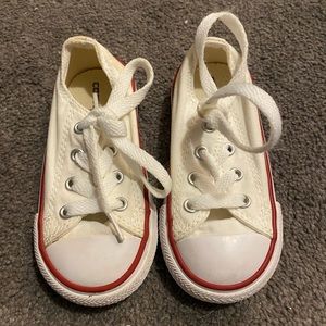 White converse toddler 6